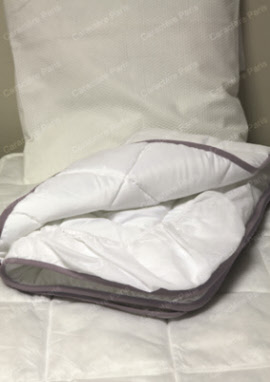 Edredão de securidade descartável para cama de bebê- lote de 6 peças