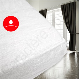 Fundas protectoras de colchón desechables impermeables – Ajustables, disponibles en tres tamaños – 20 unidades 